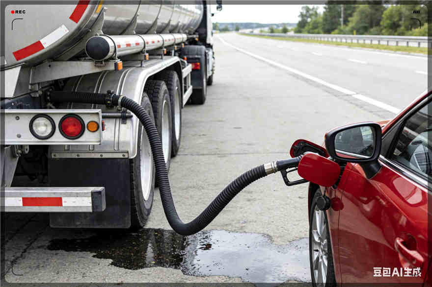 保康汽车救援送水案例